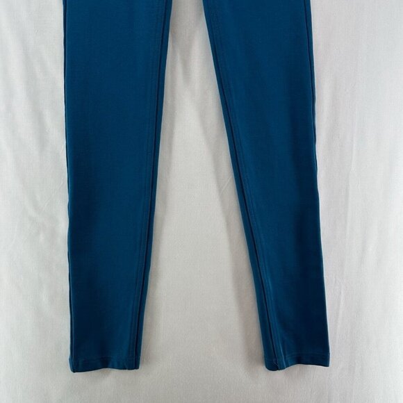 Active USA Skinny Jeans Womens Sz S Mid Rise Stretch Ankle Zip Fly 5-Pocket Blue - Picture 4 of 11